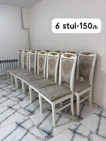 Temiz taxta stullar 6sı 150azn Ünvan Həzi Aslanov Əlavə odeniwle
