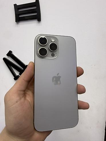 balaca apple: IPhone 16 Pro Max, 256 GB, Natural Titanium, Simsiz şarj — 1
