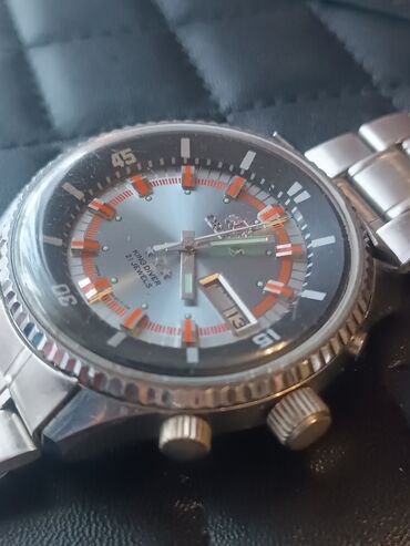 ремень для часы: Винтажные мужские часы Orient King Diver Automatic 44 мм 70-х годов