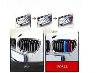 Tuning oprema: M Performance ukrasne letvice za BMW “bubrege” (set 3 kom) - — 7