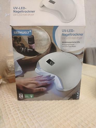 uvb lampa: IDEENWELT UV-LED dırnaq quruducu - UV LED nail dryer – — 1