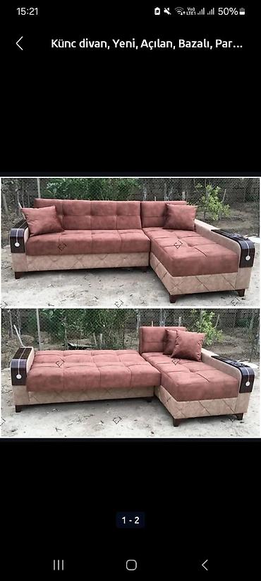 Divanlar: Künc divan, Yeni, Açılan, Bazalı, Parça, Şəhərdaxili pulsuz çatdırılma — 5