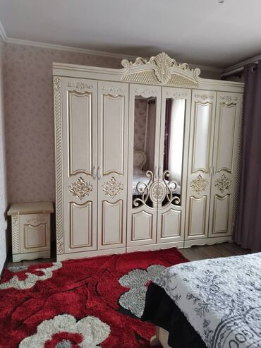 советский шкаф: Спальный гарнитур, Двуспальная кровать, Шкаф, Трюмо, Новый
