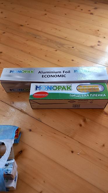 xonca dekor isleri: Mətbəx üçün qablaşdırma dəstləri Məhsullar: - Monopak Aluminium Foil — 3