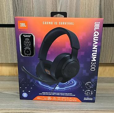 3 lü monitor: JBL Quantum 300 oyun qulaqlığı - JBL QuantumSURROUND texnologiyası — 1