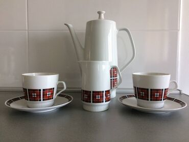 Kompleti posuđa: NEMACKI porcelan iz 70tih Nemacki tanki porcelan, komplet za dvoje — 7