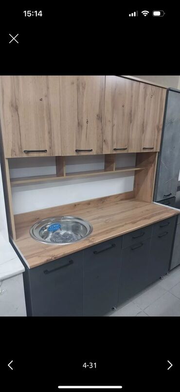 Кухонные гарнитуры: Кухонный гарнитур, Новый, цвет - Белый, ДСП, Платная доставка, Самовывоз — 20