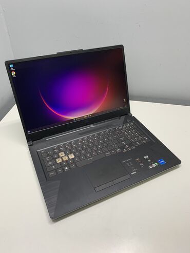 компьютерь: Ноутбук, Asus, 16 ГБ ОЗУ, Intel Core i5, 17.3 ", Б/у, Для работы, учебы, память NVMe SSD