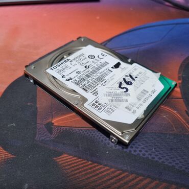 купить бу жесткий диск: Накопитель, Toshiba, HDD, 512 ГБ, 2.5", Для ноутбука