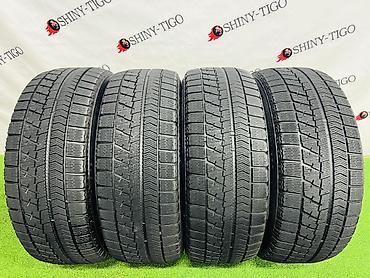 55: Шины 215 / 55 / R 17, Зима, Б/у, Комплект, Легковые, Япония, Bridgestone — 1