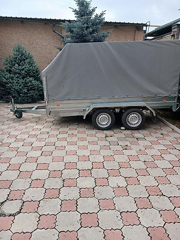 присепы: Двухосный прицеп с тентом - Тип: легковой двухосный прицеп с передней — 2