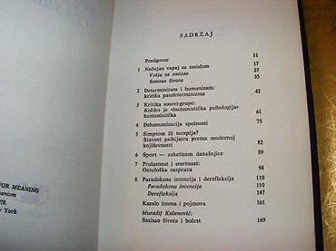 activity junior: Viktor FranklNečujan vapaj za smislomBiblioteka psihaNaprijed, Zagreb — 1