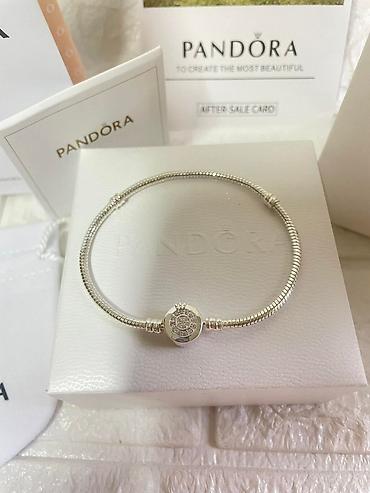 Narukvice: Pandora narukvica – klasična “snake chain” narukvica sa okruglom — 2