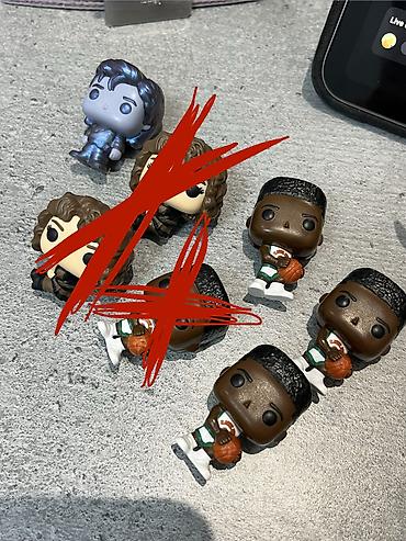 киндер сюрприз: Funko Pop Stranger things kinder joy -UD Steve, Lucas - Say: 4 ədəd — 1