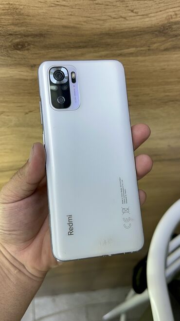 телефоны кыргызстан: Xiaomi, Redmi Note 10S, Б/у, 128 ГБ, цвет - Белый