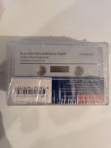 dvd usb: Məhsul: New International Business English – Student’s Book Cassette — 3
