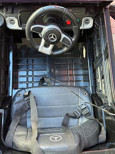 Uşaq üçün elektrik maşınları: Uşaq üçün elektrikli Mercedes‑Benz G63 ride-on maşın - Tam işlək — 4