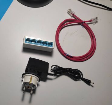 Модемы и сетевое оборудование: Гигабитный коммутатор Mercury SG105C с 5 портами, RJ45, 1000 Мбит/с