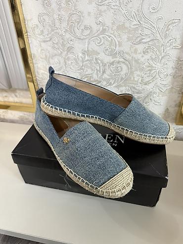 xonca altligi: Lauren Ralph Lauren qadın espadriləri Yünidir Ölçü- 38 amma 37gedir - — 2