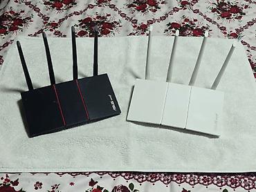 Черный и Белый WIFI 6 Роутер Asus rt-ax56u V2 Есть AiMesh, она