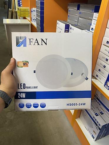 led matrix panel: Светодиодная панель FAN HS005-24W — круглый встраиваемый — 1