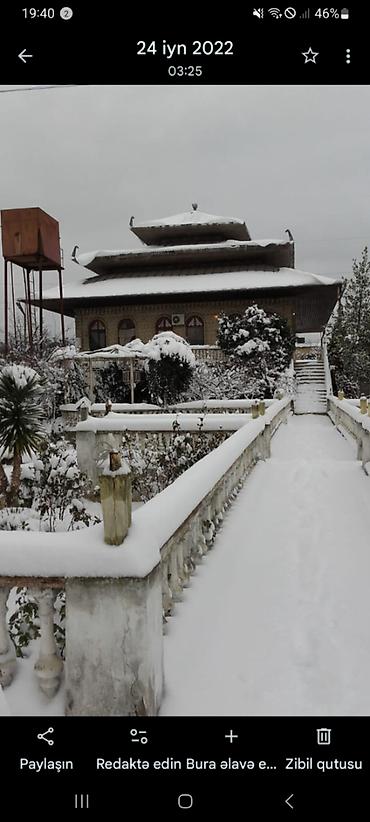 maştağa: Salam Mastaga qesebesinde 3 mertebe dami kitayski villa satilir yolun — 5
