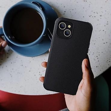 Maske i futrole za telefone: Maska Nillkin Scrub Pro za iPhone 14 6.1 crna. Kataloški broj: 203034 — 8