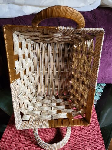 Ostalo posuđe: Korpa nova,vintaz nemacka,plasticifirana,rucni rad. Korpa — 2