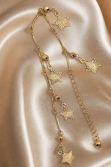 chopard qolbaq: Məhsul: Bəzək dəsti – əl işi boyunbağı və bilərzik + ulduz asqılı — 2