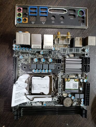 Настольные ПК и рабочие станции: Материнская плата, Б/у, Gigabyte, LGA1150, Mini-ITX, Для ПК