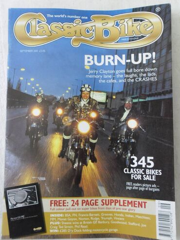 Knjige i stripovi: Časopis Classic Bike 5 kom. cena za kom na lalafo.rs — 20 Knjige i stripovi: Časopis Classic Bike 5 kom. cena za kom — 20