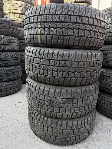 Шины 245 / 40 / R 18, Зима, Б/у, Комплект, Легковые, Япония, Dunlop