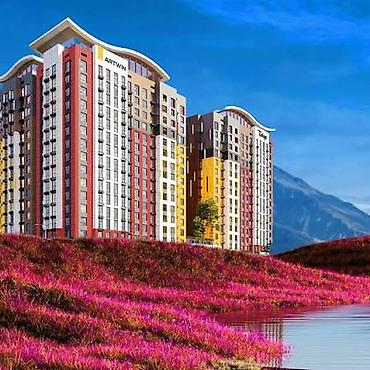 квартира ток: 1 комната, 41 м², ул. Горького / Алматинка Элитка, 13 этаж — 3