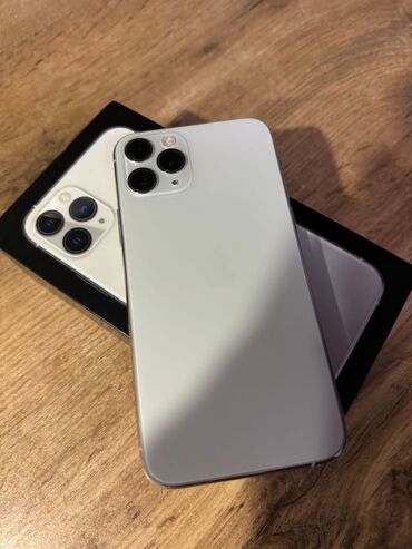 линзы на айфон 11: IPhone 11 Pro, Б/у, 256 ГБ, White Titanium, 85 %