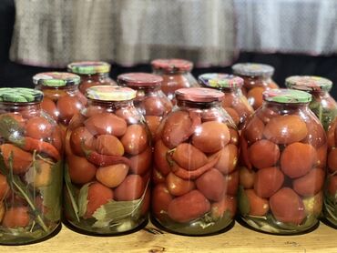 кола бишкек: Домашние маринованные томаты в банках 3 л - Целые мясистые помидоры в