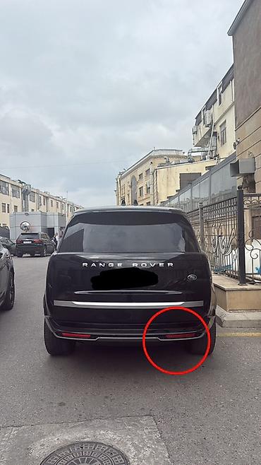 range rover ölüxanası: Range Rover üçün arxa bamper duman/əks etdirici işıq modulu - — 1