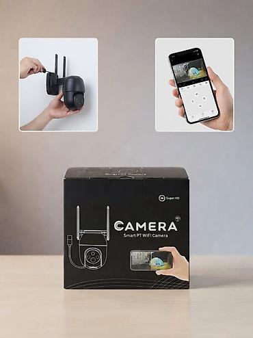 camera: Умная поворотная Wi‑Fi камера наблюдения (SMART PT CAMERA, Super HD — 2