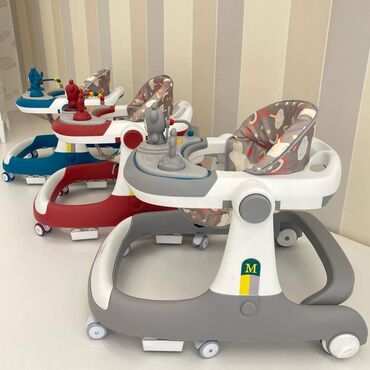 Xodunoklar: 🚼 Yeni Nəsil Baby Walker! 🤩👌🏻 ✨ 3 rəng seçimi: 💙 Göy | ❤️ Qırmızı | 🩶 — 4