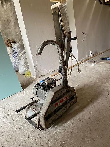 iş alətləri: OMS markalı elektrikli beton/asma örtük qaşıyan (freze) aparat — 4