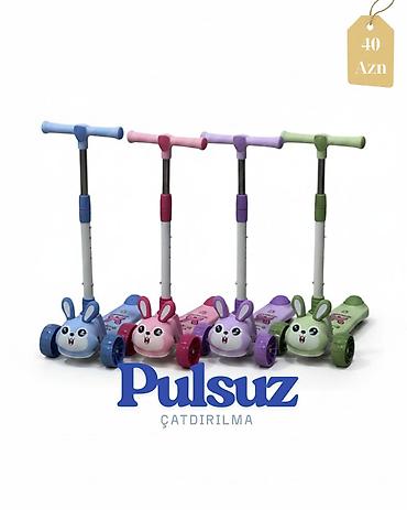 самокат детский: 🐰🛴 “Dovşan 315” Uşaq Samokatı – Əyləncə və Təhlükəsizlik bir arada! 🛴🐰 — 1