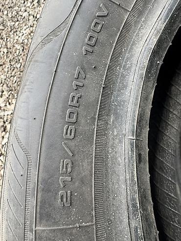 e6 3: Шины Goodyear 215/60 R17 100V 2 шт 6000 сом 2022 жыл - — 2