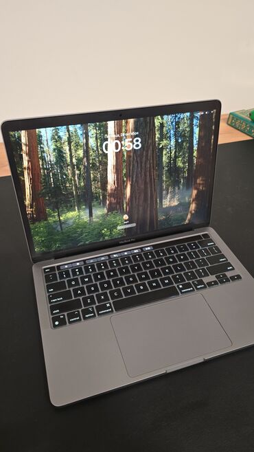 мак х: Ноутбук, Apple, 8 ГБ ОЭТ, Apple M1, 13.3 ", Колдонулган, Жумуш, окуу үчүн, эс тутум NVMe SSD