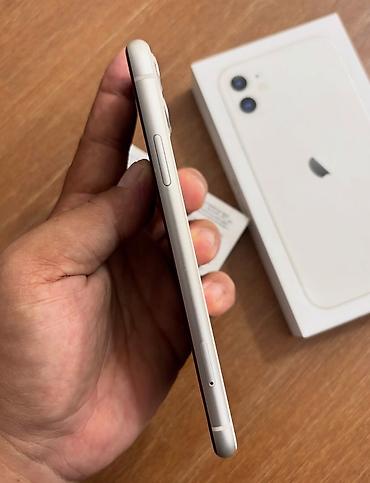 ipad 7 qiymeti: IPhone 11, 128 GB, Ağ, Zəmanət, Simsiz şarj, Face ID — 3