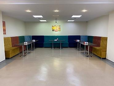 диван для ресторана: Kafelər və restoranlar üçün divar tipli oturacaq modulu - Model — 3