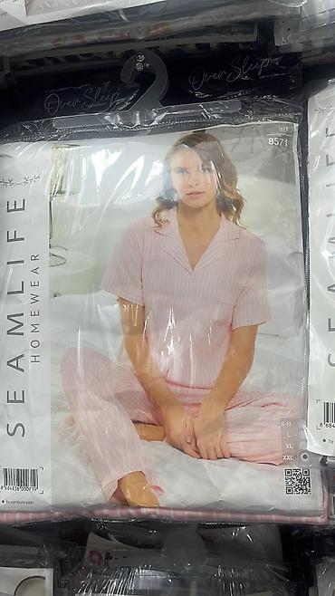 Пижамы: Пижама, Сатин, Турция, Все размеры — 10