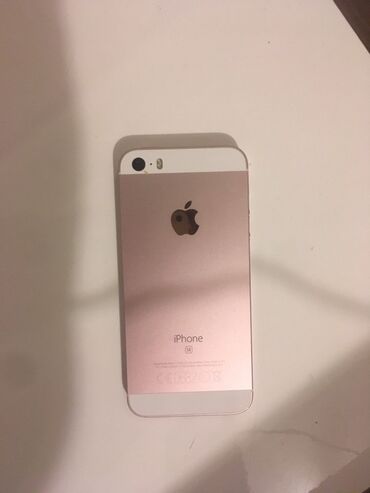 Samsung: IPhone SE, Rose Gold, Barmaq izi