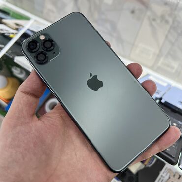 линзы оптика: IPhone 11 Pro Max, Б/у, 256 ГБ, Защитное стекло, Чехол, 100 %