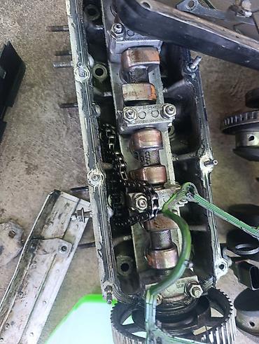 Другие детали для мотора: Двигатель в разбор на запчасти Наличие (см. фото): - Блок цилиндров с — 6