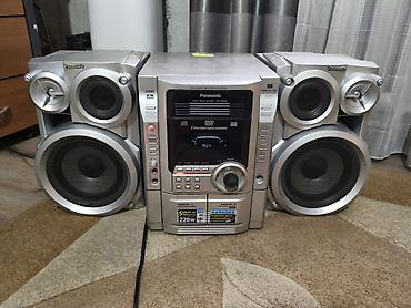 digital audio recorder: Музыкальный центр Panasonic SA‑VK62D (серебристый) - Мощность: 220 Вт — 1