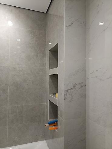 Укладка плитки: Подготовка стен для укладки, Подготовка стен для грунтовки, Резка плитки | Керамическая плитка, Керамогранитая плитка, Мраморная плитка | Вертикальная укладка, Диагональная укладка, Горизонтальная укладка Больше 6 лет опыта — 3